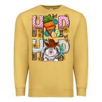 Antique Gold Western Hip hop Bunny Premium Sweatshirt - Neo Western