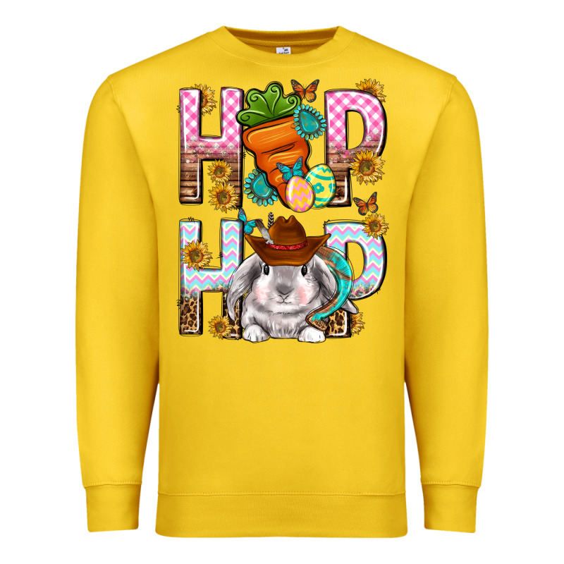 Western Hip Hop Bunny Premium Sweatshirt by Neo Western | Teevron