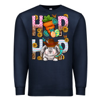 Navy Western Hip hop Bunny Premium Sweatshirt - Neo Western