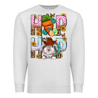 Oatmeal Heather Western Hip hop Bunny Premium Sweatshirt - Neo Western