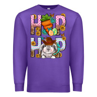 Purple Western Hip hop Bunny Premium Sweatshirt - Neo Western
