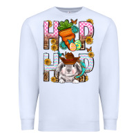 White Western Hip hop Bunny Premium Sweatshirt - Neo Western