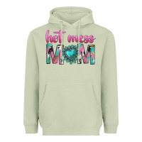 Matcha hot mess mom Heavyweight Hoodie - texasbilliewilder