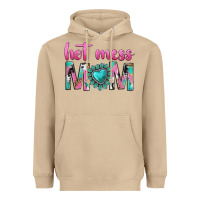 Mushroom hot mess mom Heavyweight Hoodie - texasbilliewilder