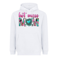 White hot mess mom Heavyweight Hoodie - texasbilliewilder