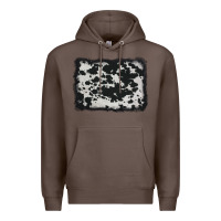 Coffee cowhide background Premium Hoodie - AdoDesignShop