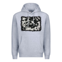Heather Grey cowhide background Premium Hoodie - AdoDesignShop