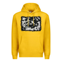 Lemon cowhide background Premium Hoodie - AdoDesignShop