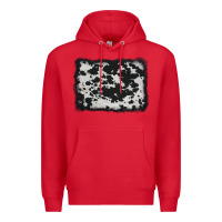 Red cowhide background Premium Hoodie - AdoDesignShop