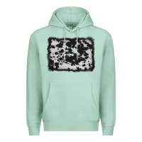 Seafoam cowhide background Premium Hoodie - AdoDesignShop