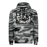 Slate Camo cowhide background Premium Hoodie - AdoDesignShop