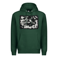 Sports Green cowhide background Premium Hoodie - AdoDesignShop