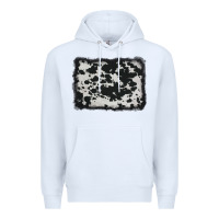White cowhide background Premium Hoodie - AdoDesignShop