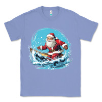 Colony Blue happy santa Classic Tee - Unal Design