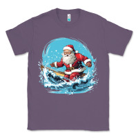 Lavender happy santa Classic Tee - Unal Design