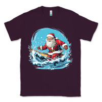Plum happy santa Classic Tee - Unal Design
