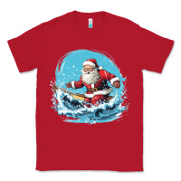 Red happy santa Classic Tee - Unal Design