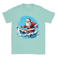 Seafoam happy santa Classic Tee - Unal Design