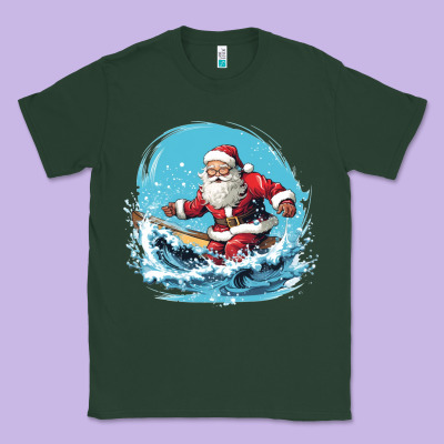 Classic Tee happy santa