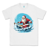 White happy santa Classic Tee - Unal Design