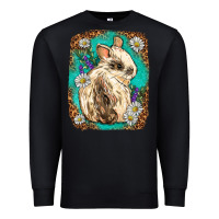 Black Western Rabbit Premium Sweatshirt - Neo Western