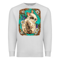 Dove Grey Western Rabbit Premium Sweatshirt - Neo Western