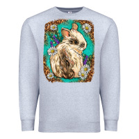 Heather Grey Western Rabbit Premium Sweatshirt - Neo Western