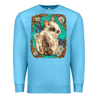 Ocean Blue Western Rabbit Premium Sweatshirt - Neo Western