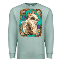 Seafoam Western Rabbit Premium Sweatshirt - Neo Western