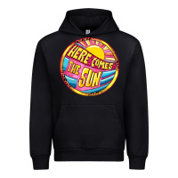 Black Here comes the sun Urban Hoodie - NancyCooperArtShop