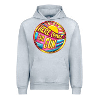 Heather Grey Here comes the sun Urban Hoodie - NancyCooperArtShop