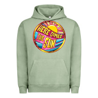 Pigment Oil Green Here comes the sun Urban Hoodie - NancyCooperArtShop