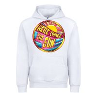 White Here comes the sun Urban Hoodie - NancyCooperArtShop