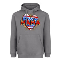 Storm American mama heart Heavyweight Hoodie - Zillion Design Studio