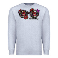 Heather Grey momlife Premium Sweatshirt - SublimationCraftShop