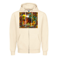 Sandshell western horse and sunflower Zipper Hoodie - RanaPortraitStore