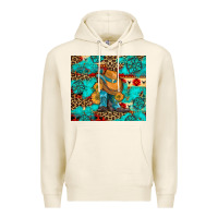 Tofu cowboy boots with turquoise and aztec Premium Hoodie - Artiststas