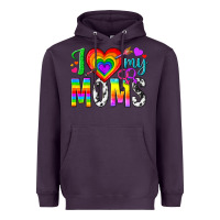 Plum i love my moms Heavyweight Hoodie - texasbilliewilder
