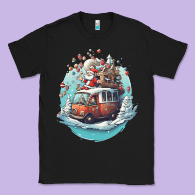 Classic Tee happy santa