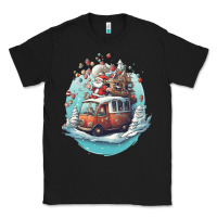 Black happy santa Classic Tee - Unal Design