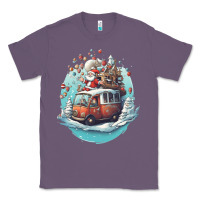 Lavender happy santa Classic Tee - Unal Design