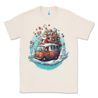 Natural happy santa Classic Tee - Unal Design