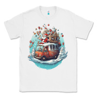 White happy santa Classic Tee - Unal Design