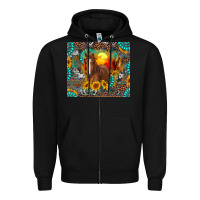Black western horse and desert tumbler Zipper Hoodie - RanaPortraitStore