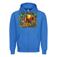 True Royal western horse and desert tumbler Zipper Hoodie - RanaPortraitStore