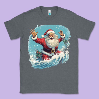 Classic Tee happy santa