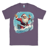 Lavender happy santa Classic Tee - Unal Design