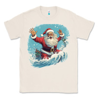 Natural happy santa Classic Tee - Unal Design