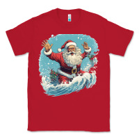 Red happy santa Classic Tee - Unal Design