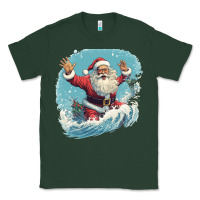 Sports Green happy santa Classic Tee - Unal Design